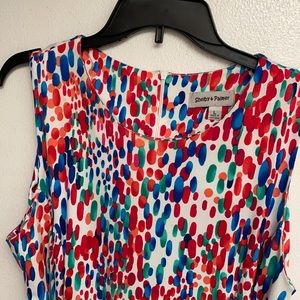 Summer sleeveless dress. Size large